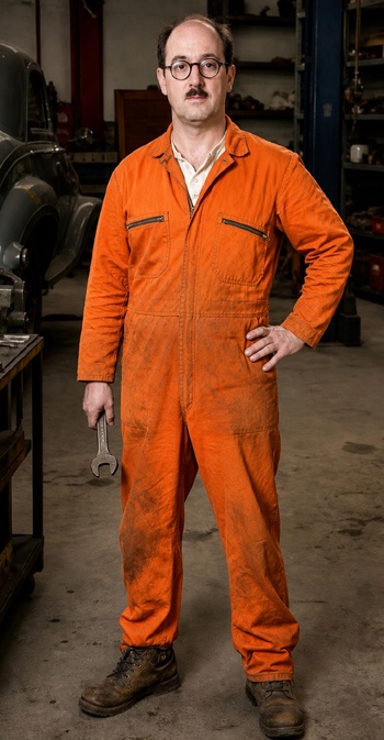 Moe DIY Pep Boys Costume