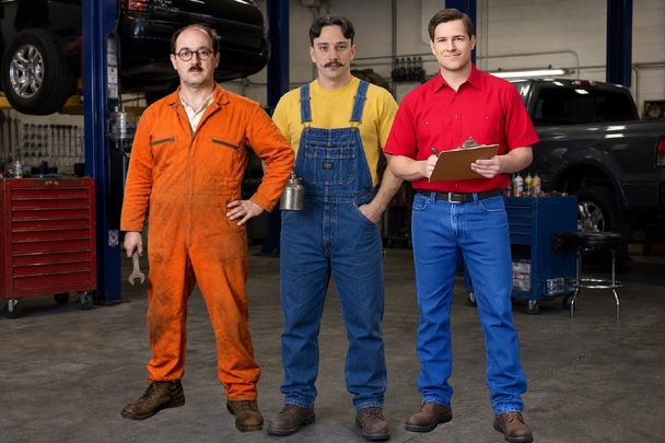 Complete DIY Pep Boys Costume