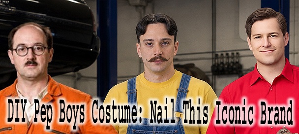 DIY Pep Boys Costume