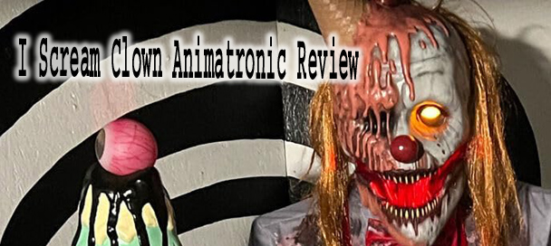 I Scream Clown Animatronic