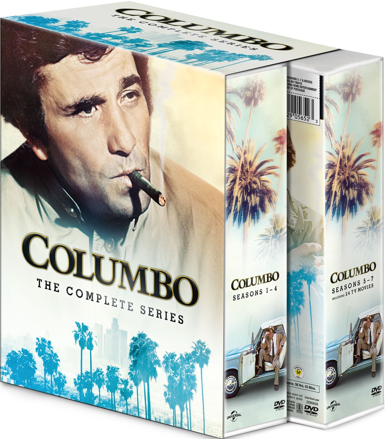 Side cover of Columbo: The Complete Series DVD