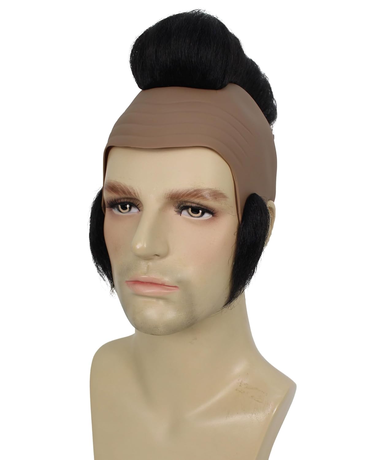 Black Guy T Mohawk Wig for DIY B.A. Baracus Mr. T Costume