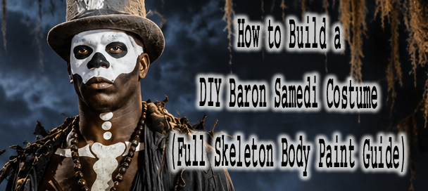 DIY Baron Samedi Voodoo Priest Costume