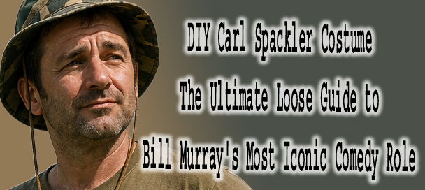 DIY Carl Spackler Costume