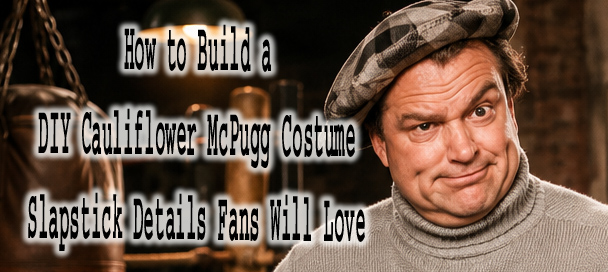 DIY Cauliflower McPugg Costume