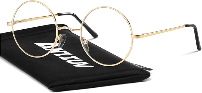 Retro Round Prop Glasses for DIY Charlie Weaver Bartender Costume