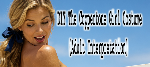 DIY Coppertone Girl Costume