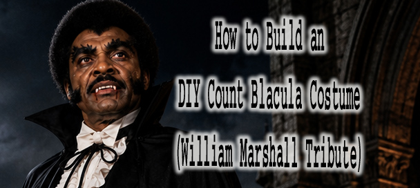 DIY Count Blacula Costume