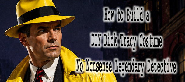 DIY Dick Tracy Costume