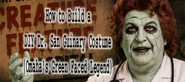 DIY Dr. San Guinary Costume