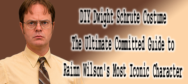 DIY Dwight Schrute Costume