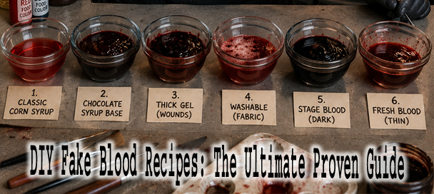 ๐ฉธ How to Make DIY Fake Blood: 6 Brilliant Film-Tested Recipes for Halloween ๐ฉธ How to Make DIY Fake Blood: 6 Brilliant Film-Tested Recipes for Halloween