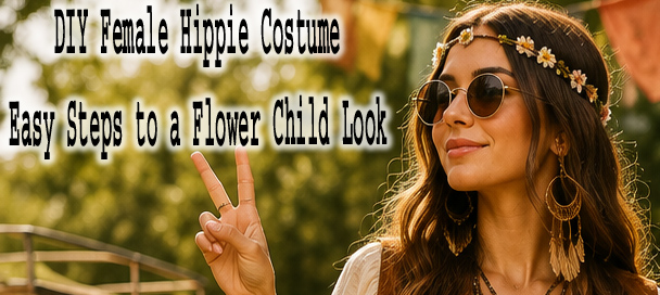 DIY Female Hippie Costume