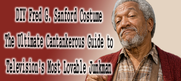 🔧 DIY Fred G. Sanford Costume: 6 Brilliant Steps to Nail one of the Most Iconic Character