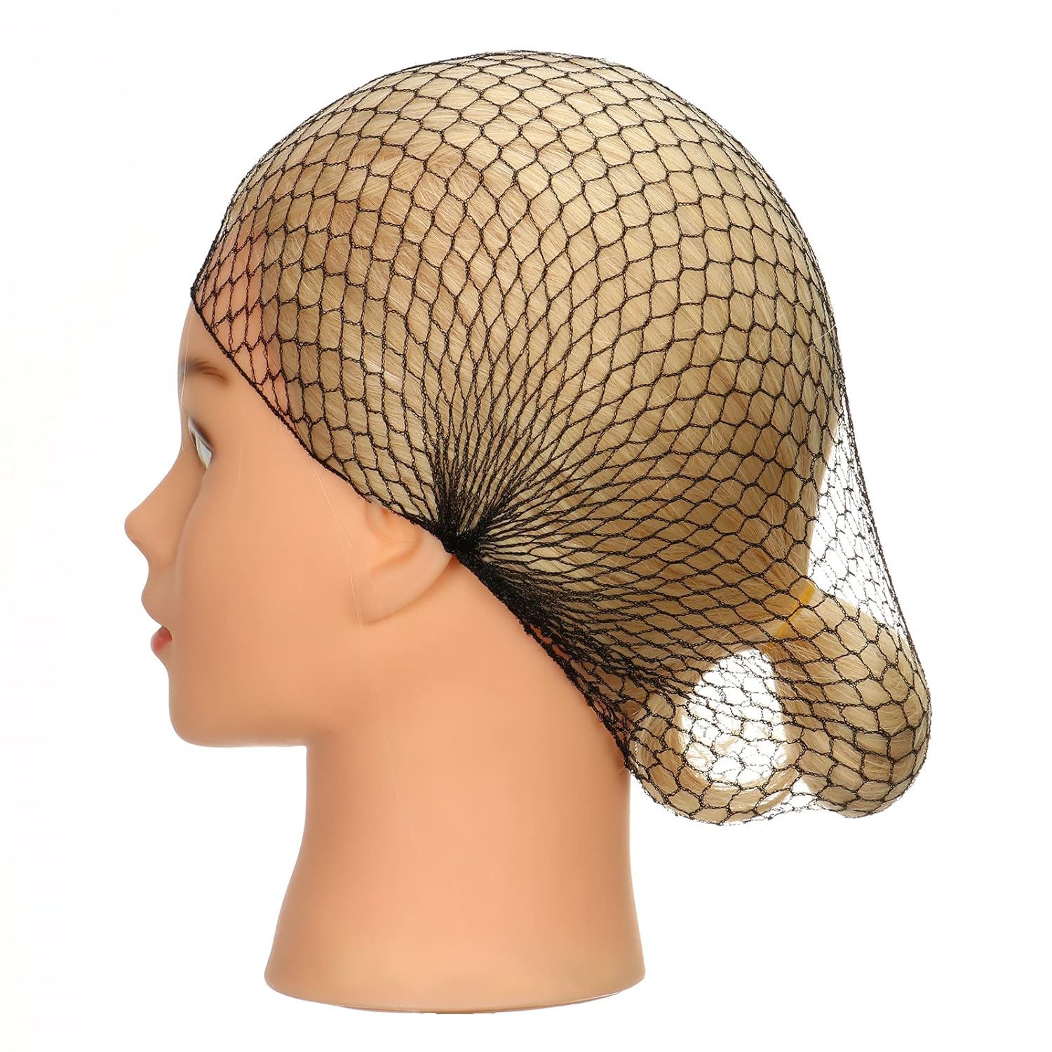 Black Mesh Hair Nets for DIY Gladys Ormphby Costume