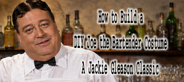 DIY Joe the Bartender Costume