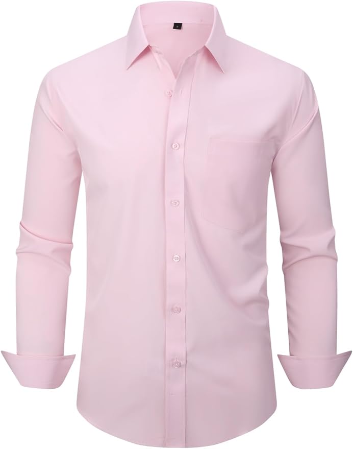 Men's Pink Dress Shirt for DIY Joel Goodson Risky Business Costume