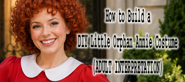 DIY Little Orphan Annie Costume