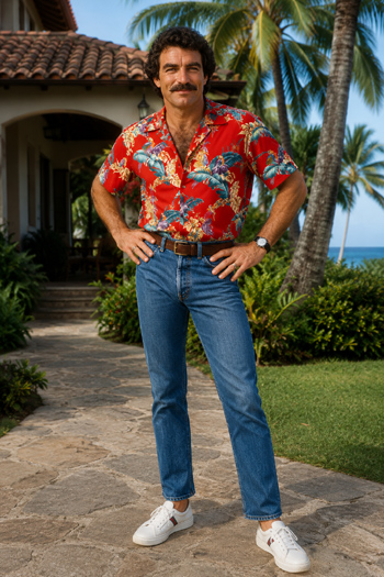 DIY Magnum, P.I. Costume