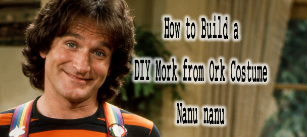 DIY Mork from Ork Costume