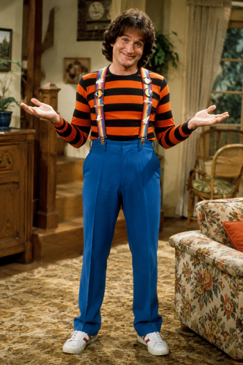 DIY Mork from Ork Costume