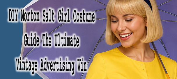DIY Morton Salt Girl Costume