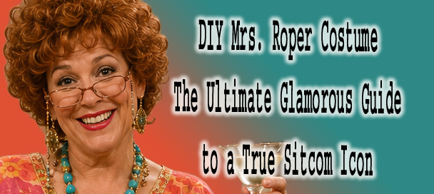 DIY Mrs. Roper Costume