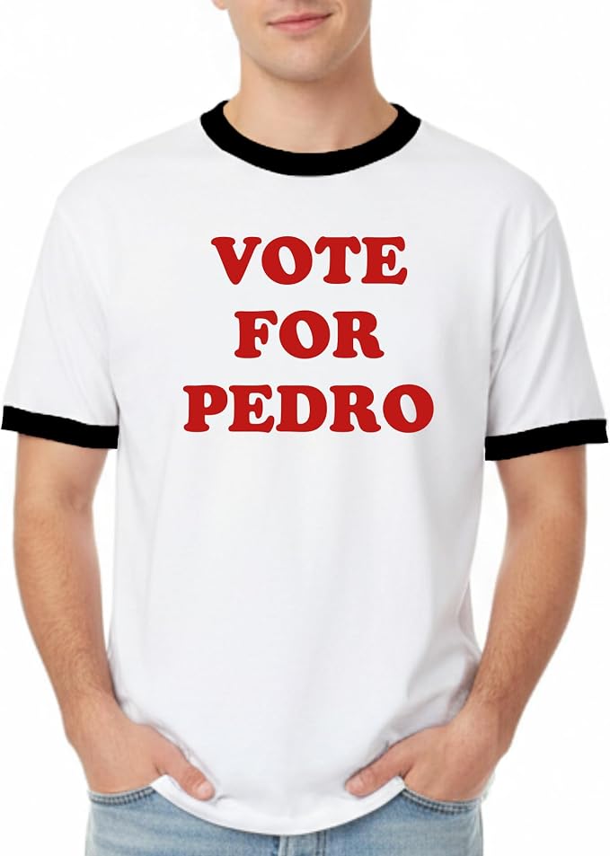 Men's Vote for Pedro T-Shirt for DIY Napoleon Dynamite Costume