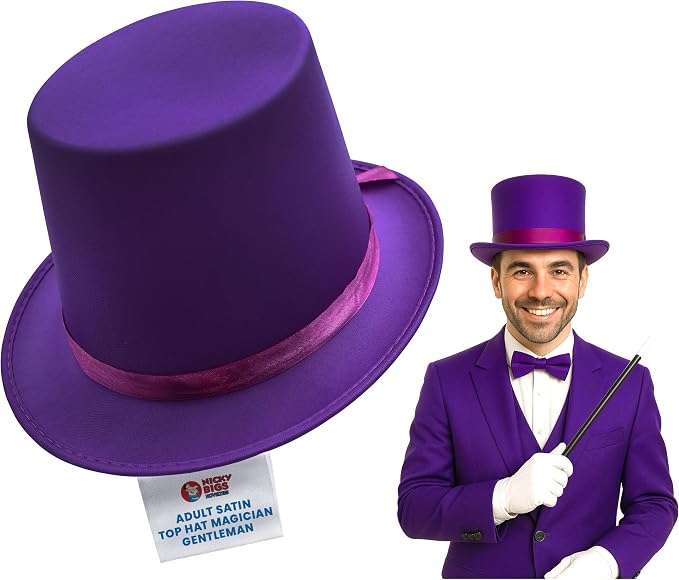 Purple Top Hat for DIY Penguin Costume
