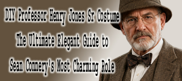 DIY Professor Henry Jones Sr Costume