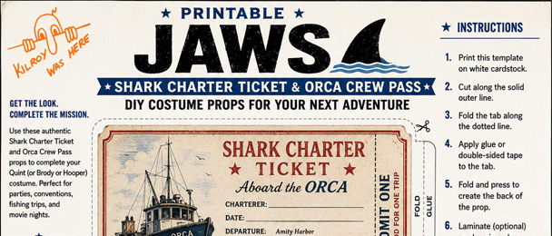 Shark charter ticket