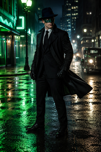 DIY The Green Hornet Costume