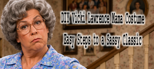 DIY Vicki Lawrence Mama Costume