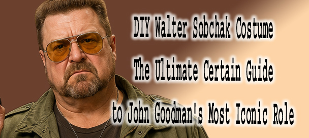 DIY Walter Sobchak Costume