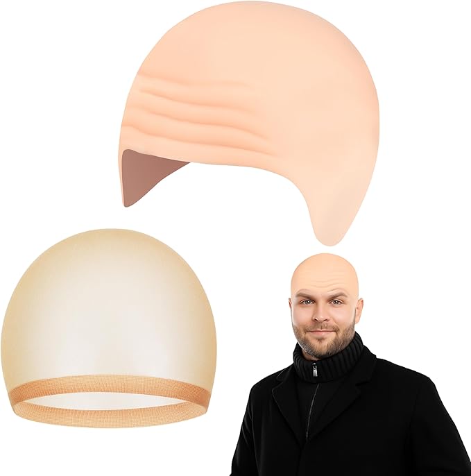 Latex Bald Cap for DIY Walter White Heisenberg Costume