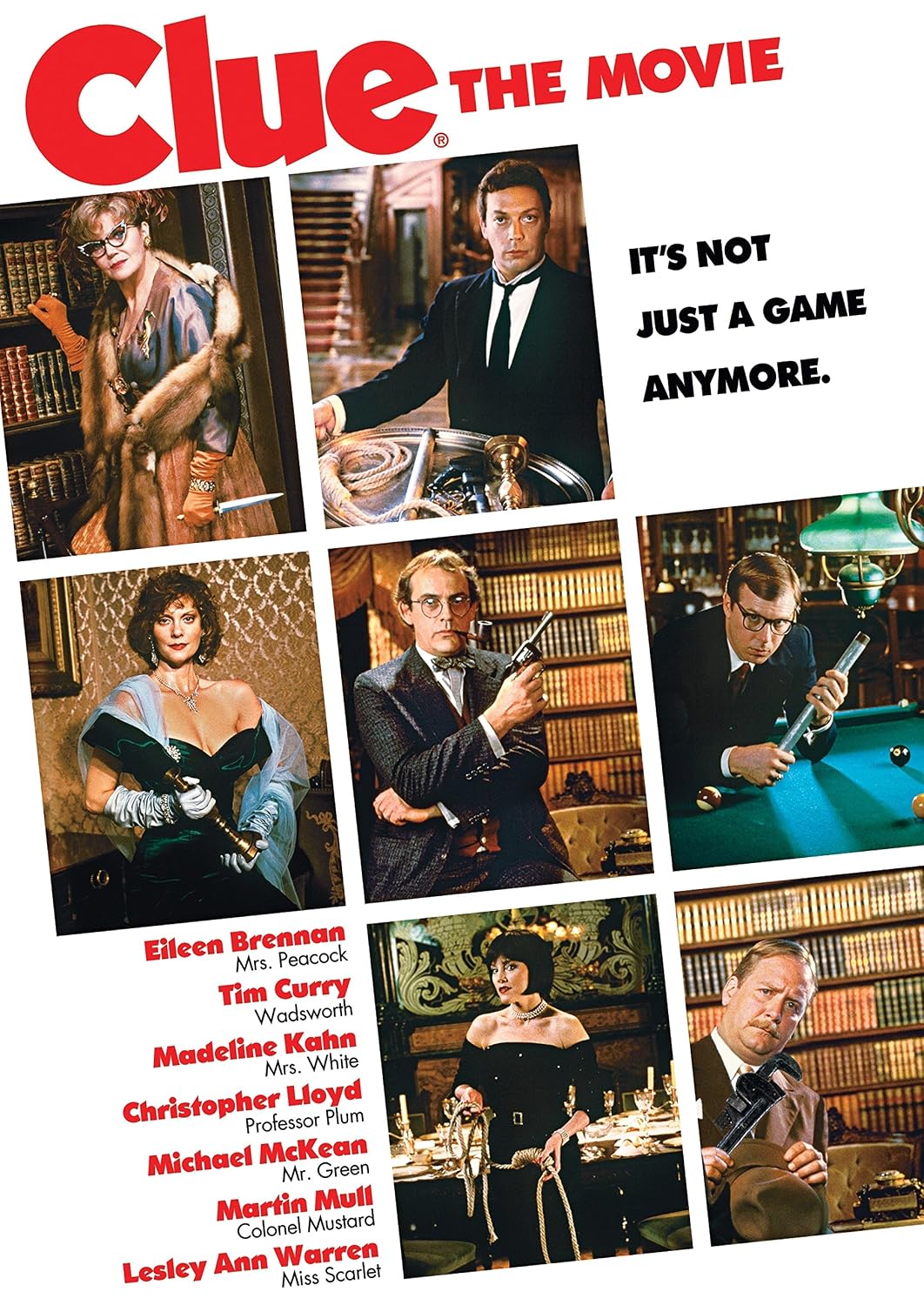 Clue The Movie DVD starring Tim Curry
