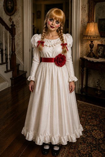 DIY Annabelle from The Conjuring Costume