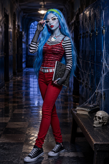 DIY Ghoulia Yelps Monster High Costume
