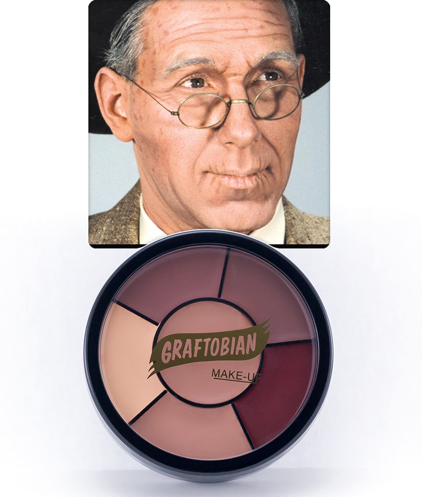 Professional Old Age Makeup Kit for DIY Old Age Makeup