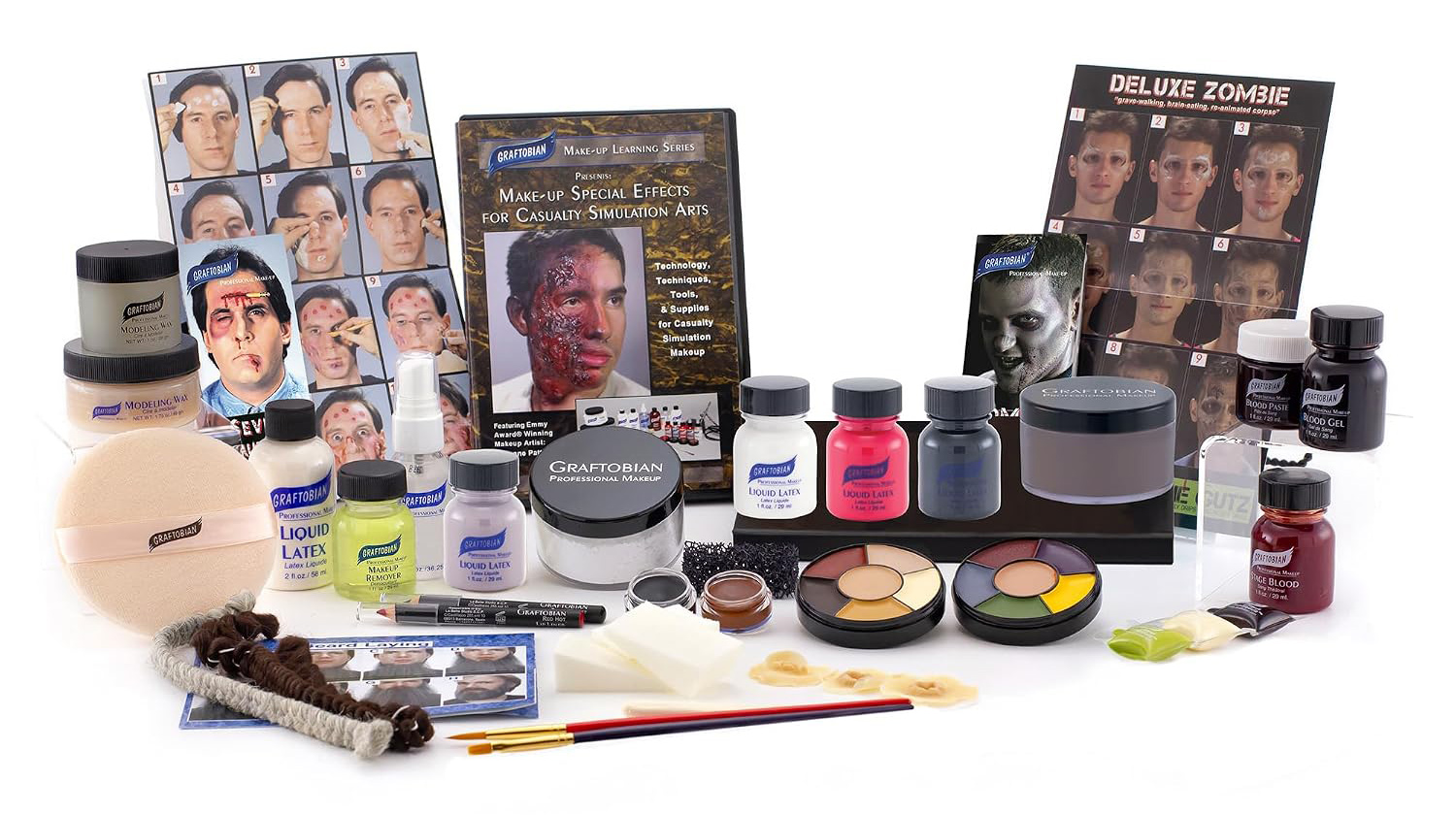 Professional Special FX Makeup Kit for DIY Old Age Makeup
