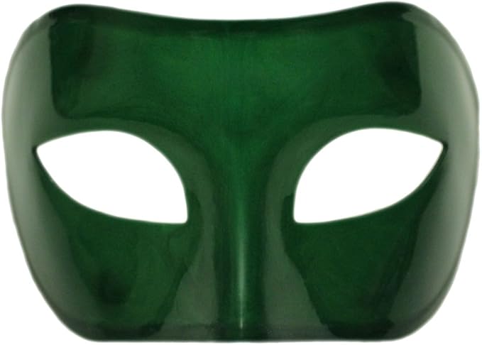 Green Venetian Masquerade Mask for DIY The Green Hornet Costume