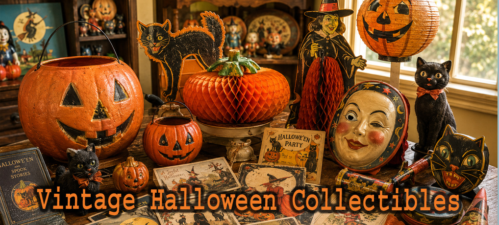 π Vintage Halloween Collectibles: 31 Creepy Treasures Worth Collecting π Vintage Halloween Collectibles: 31 Creepy Treasures Worth Collecting