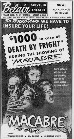 Death by Fright