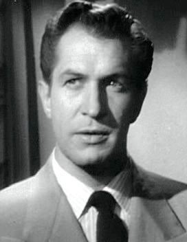 Vincent Price headshot from House on Haunted Hill