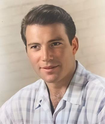 William Shatner portrait for The Devil's Rain 1975 movie review.