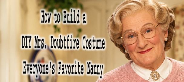 DIY Mrs. Doubtfire Costume