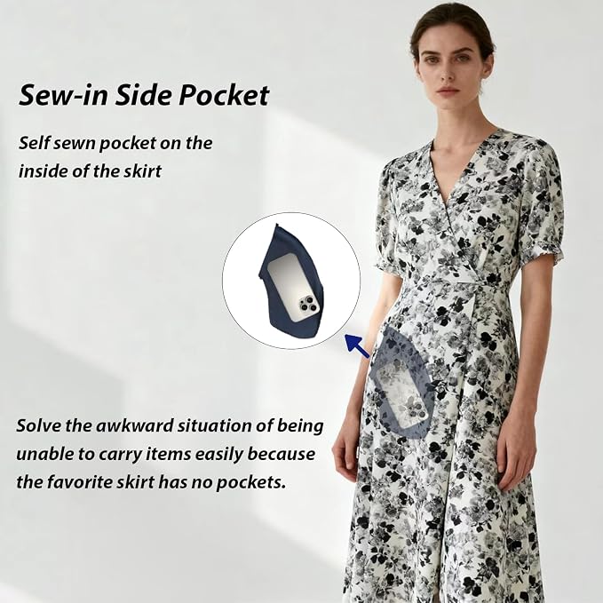 Sew-in Side Pocket for adding Halloween costume pockets