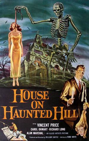 Original House on Haunted Hill 1959 movie poster