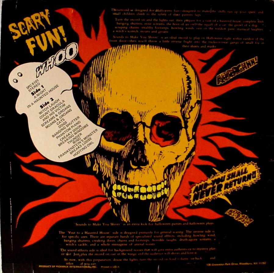 Sounds to Make You Shiver Back Cover