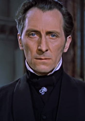 Peter Cushing portrait